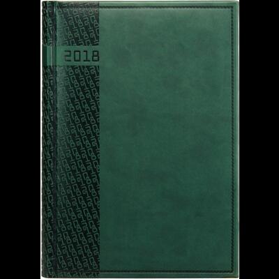 Ежедневник датированный на 2020 год А5 Vivella зеленый
