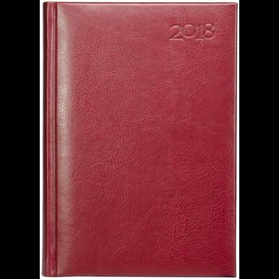 Ежедневник датированный на 2023 год А5 Sevilia бордовый