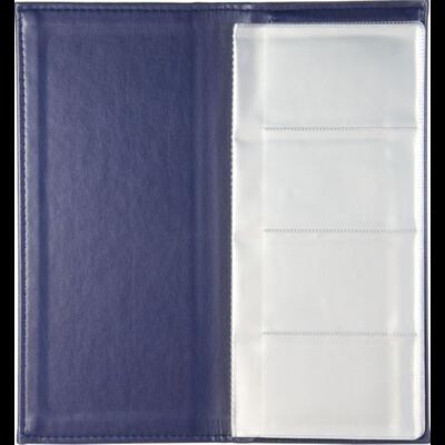 Визитница настольная на 96 визиток Nappa синий